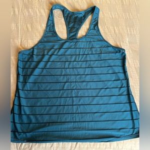 ZYIA racer back striped tank